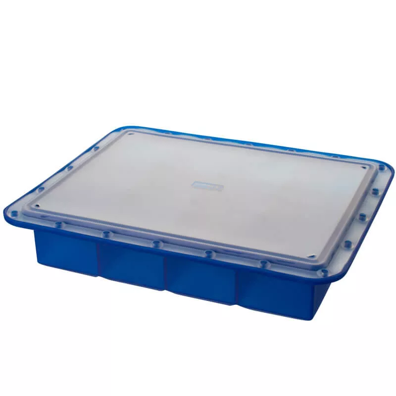 Ice former Arctic with lid, platinum silicone, Lurch - 5cm Ice former Arctic with lid, platinum silicone, Lurch - 5cm