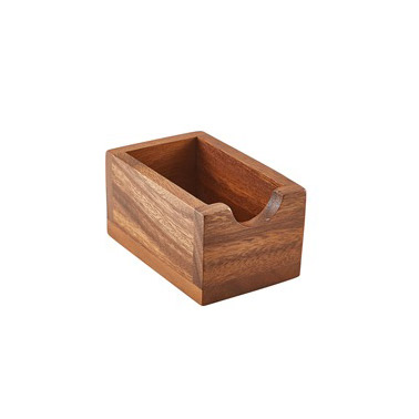 Sachet holder, acacia wood - 11x7x5,5cm