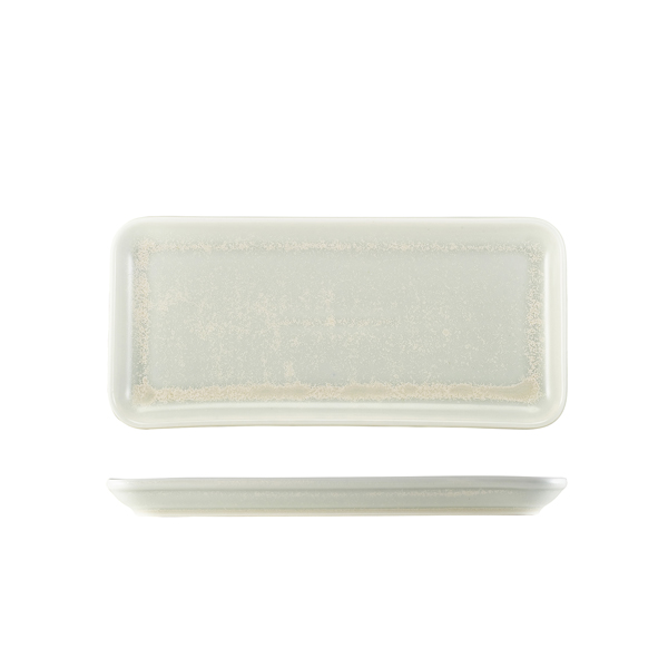 Narrow rectangular platter Terra Pearl – 27 × 12,5 cm (6 pcs.)