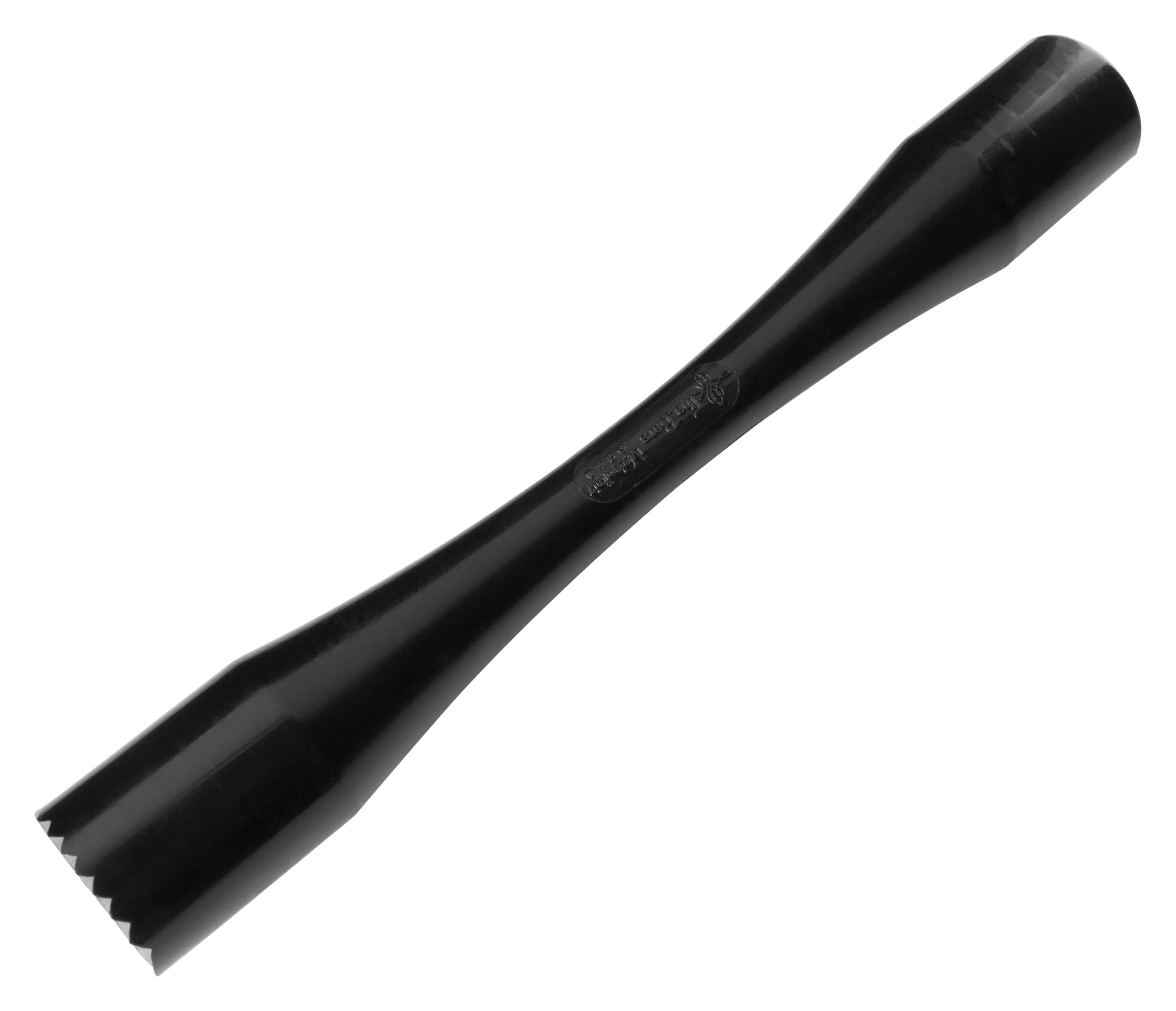 Muddler Maxi, plastic, waved end - black (29cm)