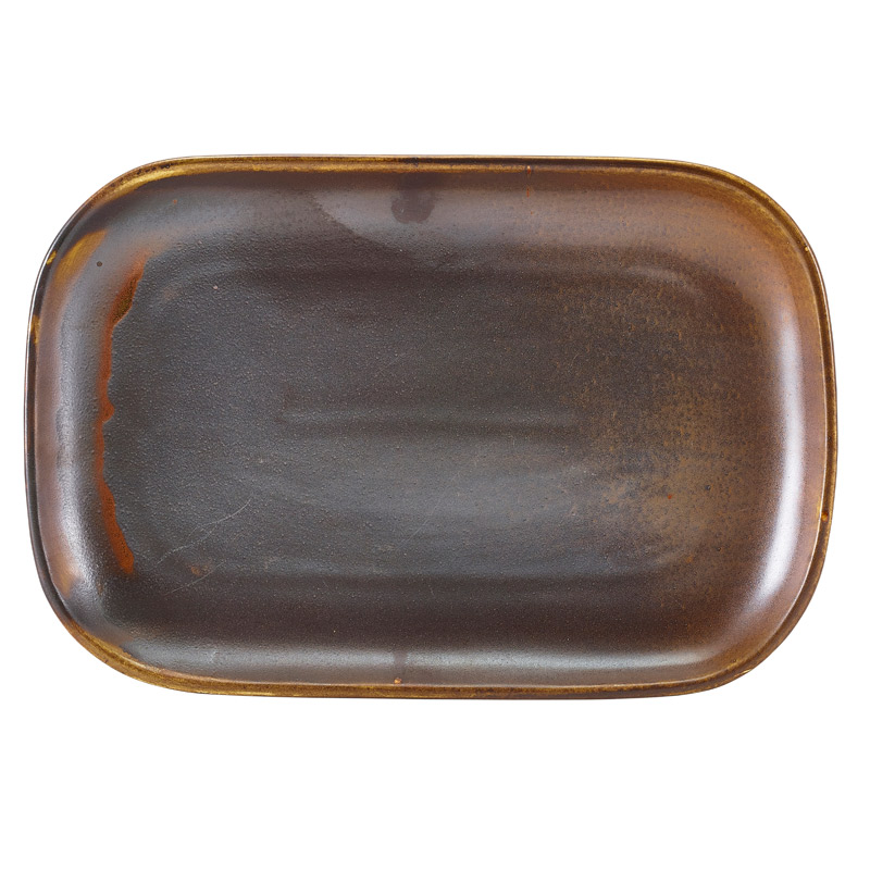 Rectangular plate Terra Rustic Copper – 29 x 19,5 cm (6 pcs.)