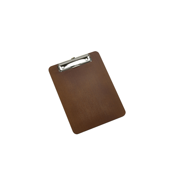 Clipboard DIN A5, wooden - brown