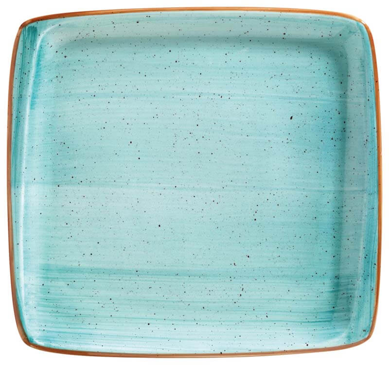 Bonna Aura Aqua Moove plate 22x20cm turquoise - 12 pcs. Bonna Aura Aqua Moove plate 22x20cm turquoise - 12 pcs.