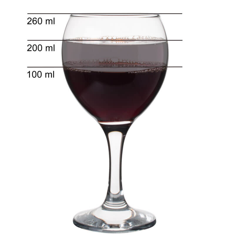 Wine glass Misket, LAV - 260ml (1 pc.) Wine glass Misket, LAV - 260ml (1 pc.)