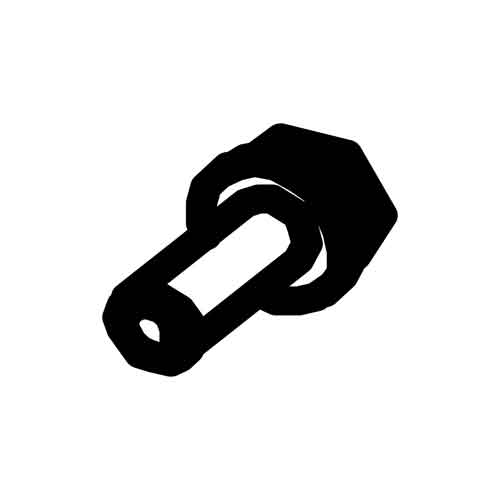 Screw H M4 x 10 stainless steel - Santos #53 (53703)