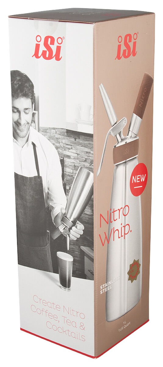 iSi Nitro Whip, stainless steel - 1,0l