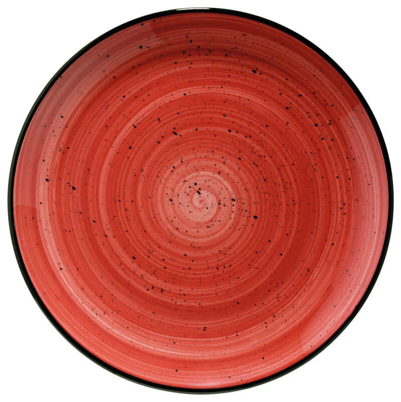 Bonna Aura Passion Gourmet Plate 21cm red - 12 pcs.