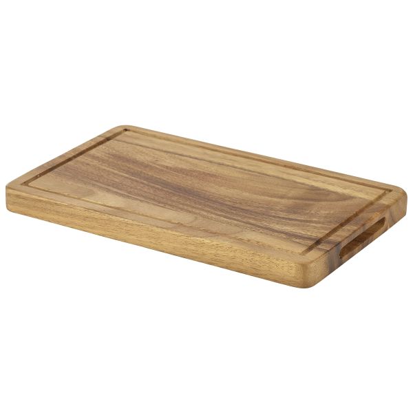 Serving Board, Acacia Wood - 26,5x16x2cm (GN 1/4) Serving Board, Acacia Wood - 26,5x16x2cm (GN 1/4)