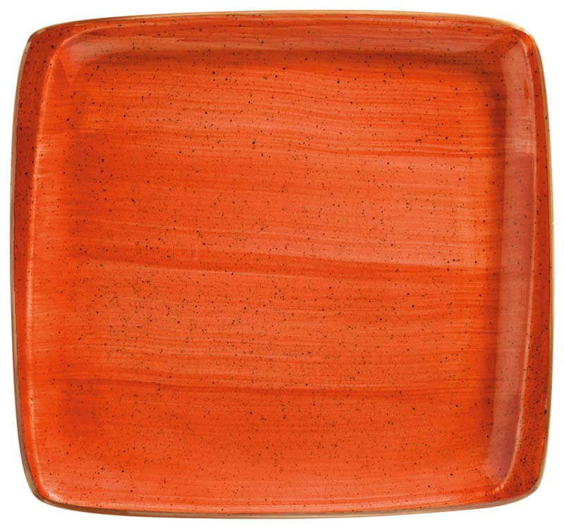 Bonna Aura Terracotta Moove Plate 22x20cm orange - 12 pcs. Bonna Aura Terracotta Moove Plate 22x20cm orange - 12 pcs.