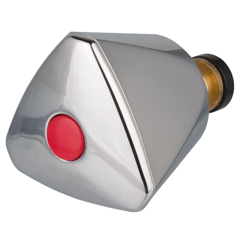 Tap knob, 1/2" connection - warm Tap knob, 1/2" connection - warm