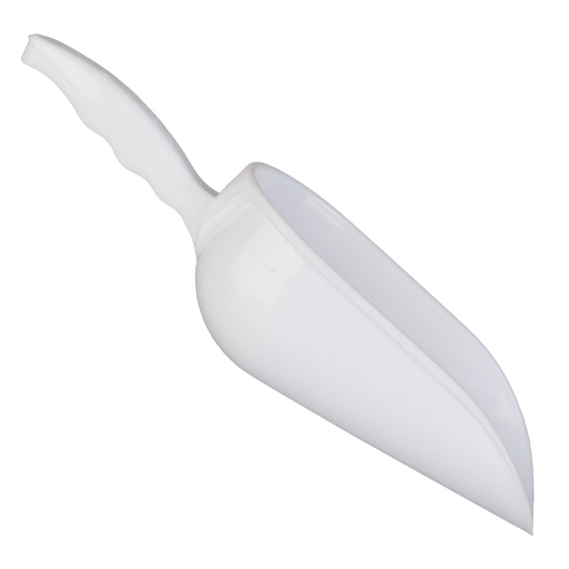 Ice scoop, polypropylene white - 300ml