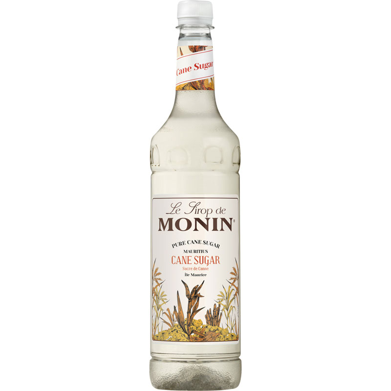 Cane sugar - Monin Syrup, PET bottle (1,0l) Cane sugar - Monin Syrup, PET bottle (1,0l)