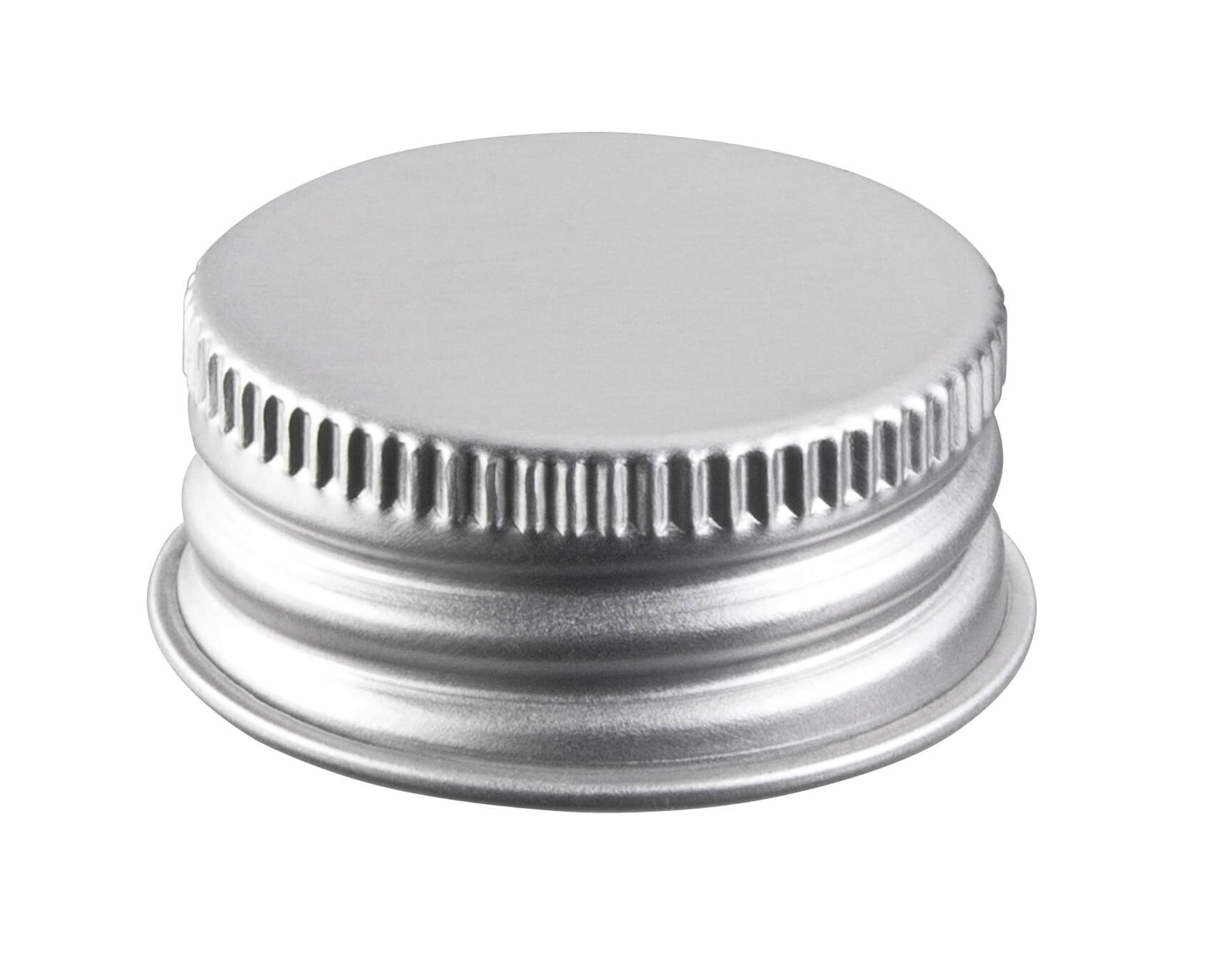 Lid 28mm silver aluminum