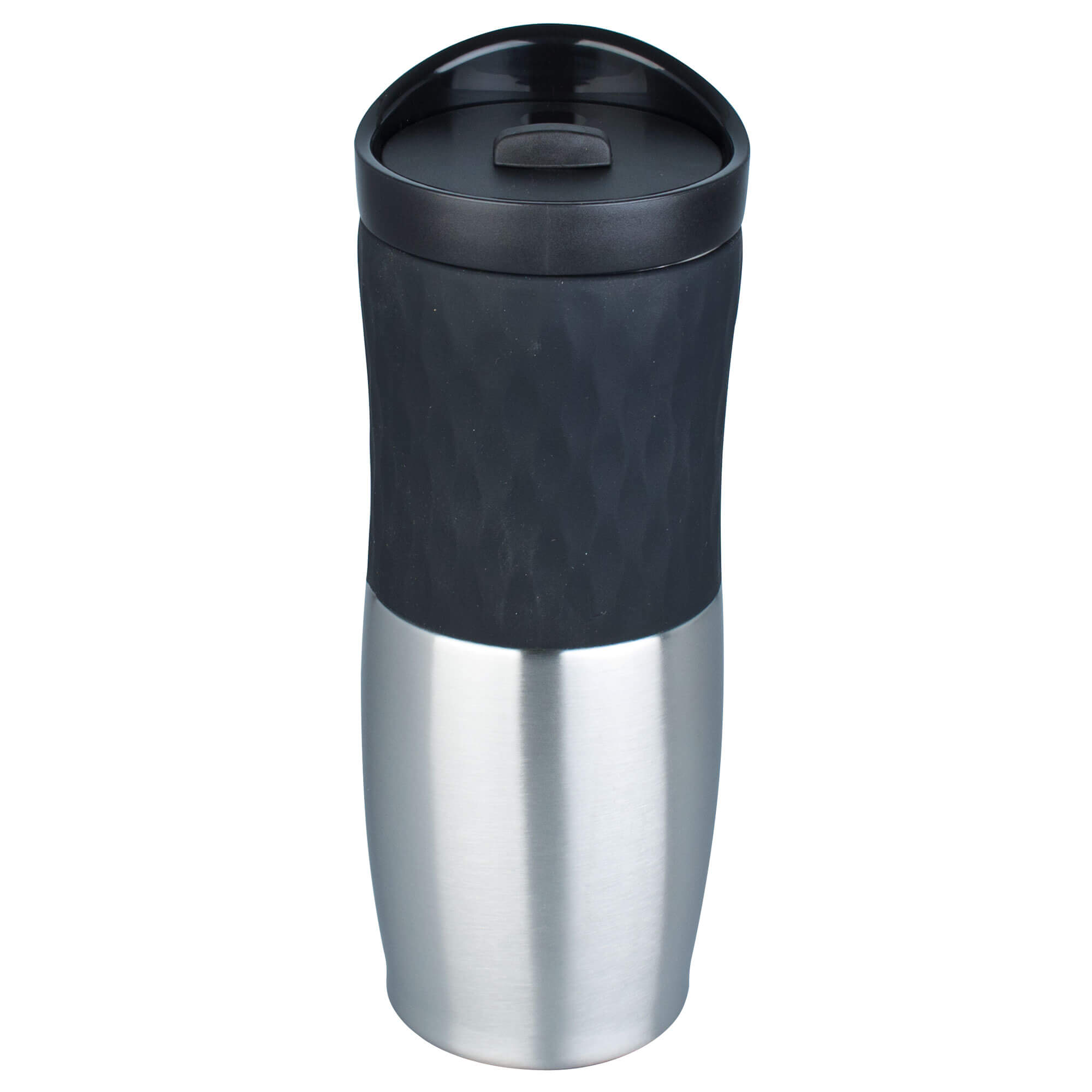 Tilt Travel Mug Built, silver/black - 470ml