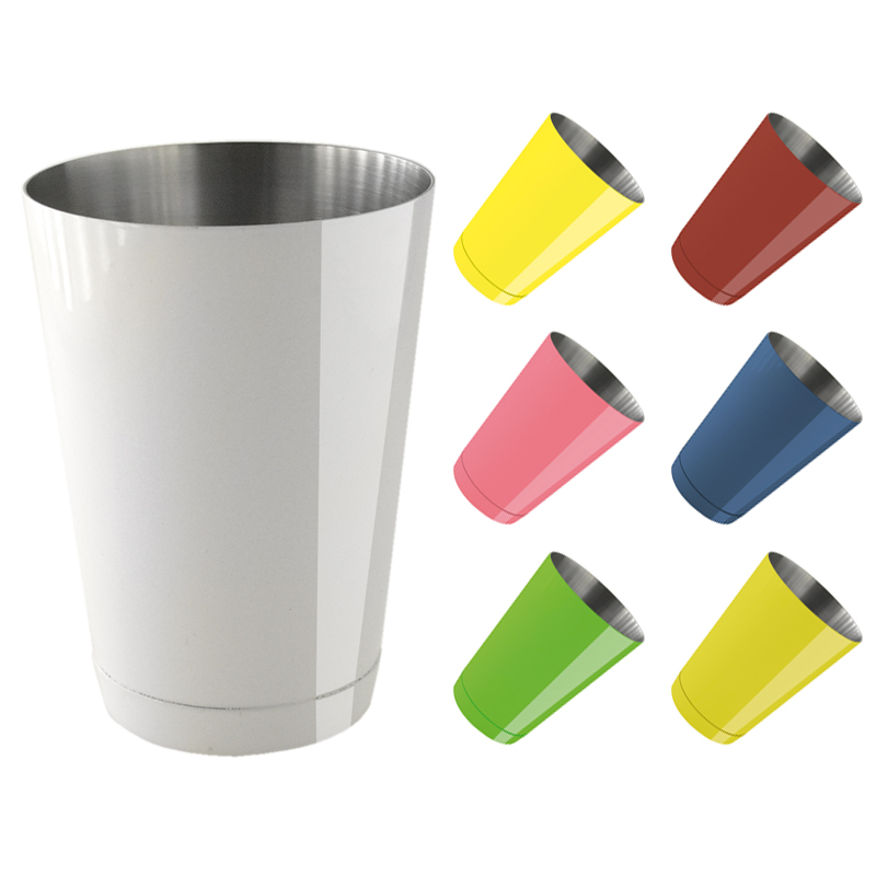 Speedshaker coloured, bottom cap - stainless steel (450ml)