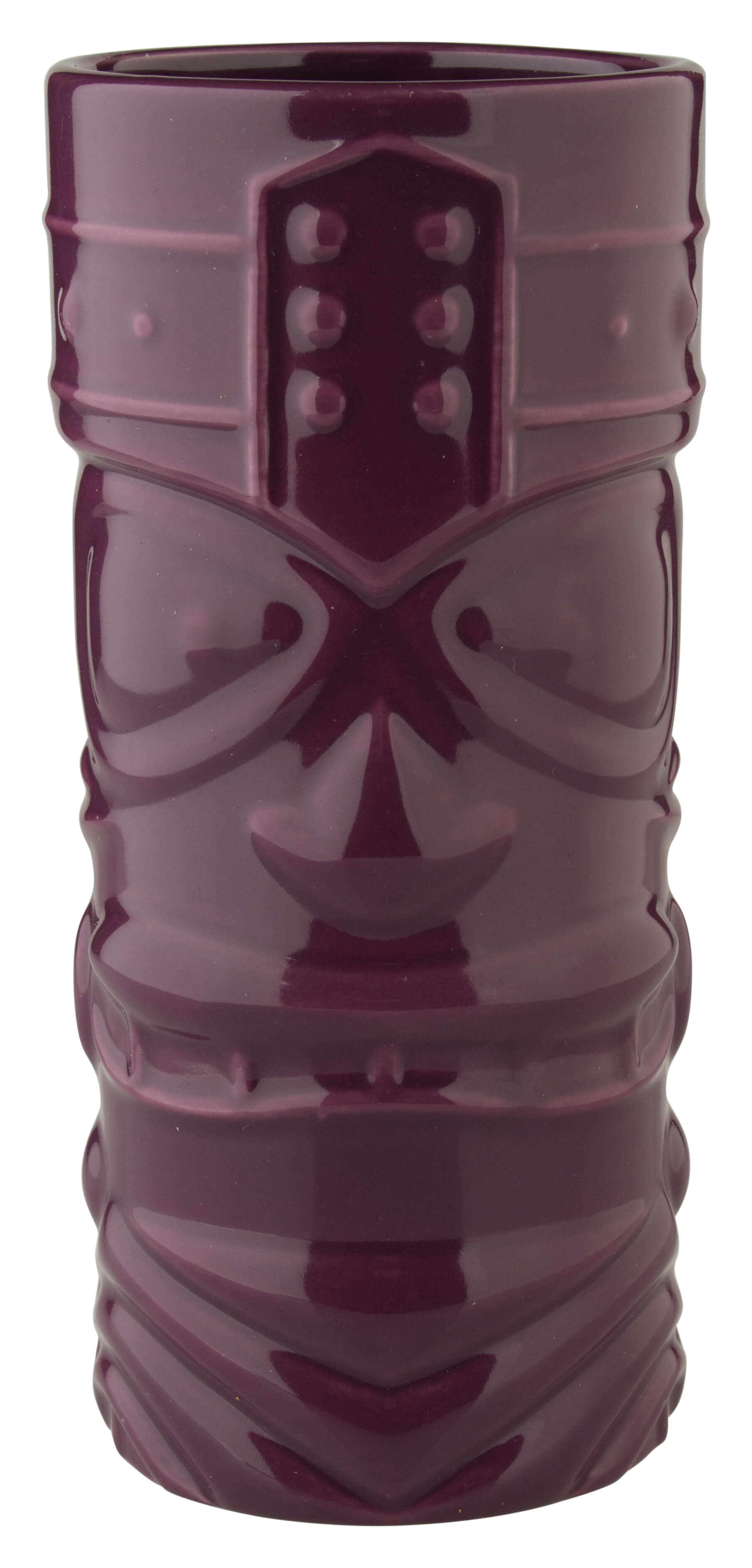 Tiki Mug Face, purple - 400ml
