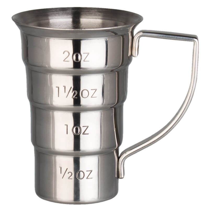 Jigger with handle, stainless steel (60ml/2oz) Jigger with handle, stainless steel (60ml/2oz)