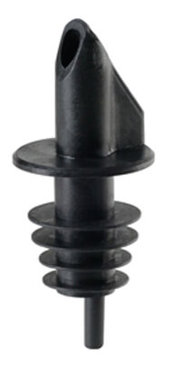 Pourer, plastic, medium - black