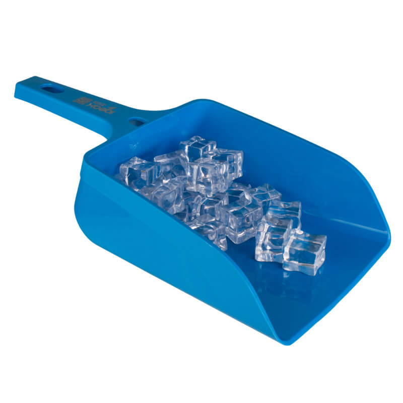 Ice scoop / multi-purpose scoop, blue polypropylene - 2,0 l