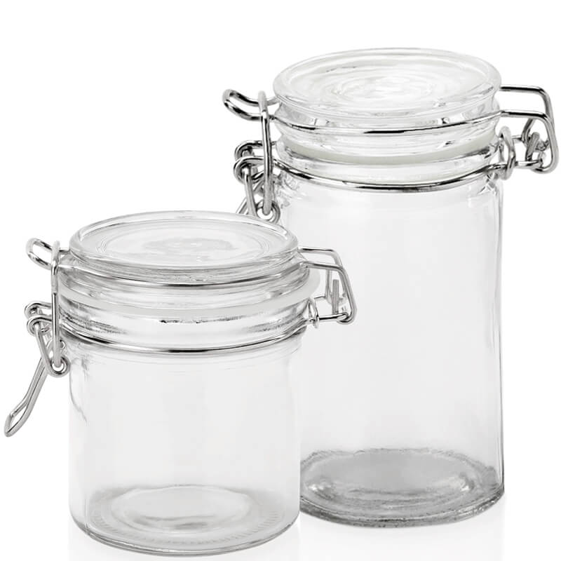 Swing top glass, opal/tempered glass - various sizes