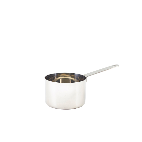 Mini saucepan, stainless steel - 9 x 6,3 cm (6 pcs.)