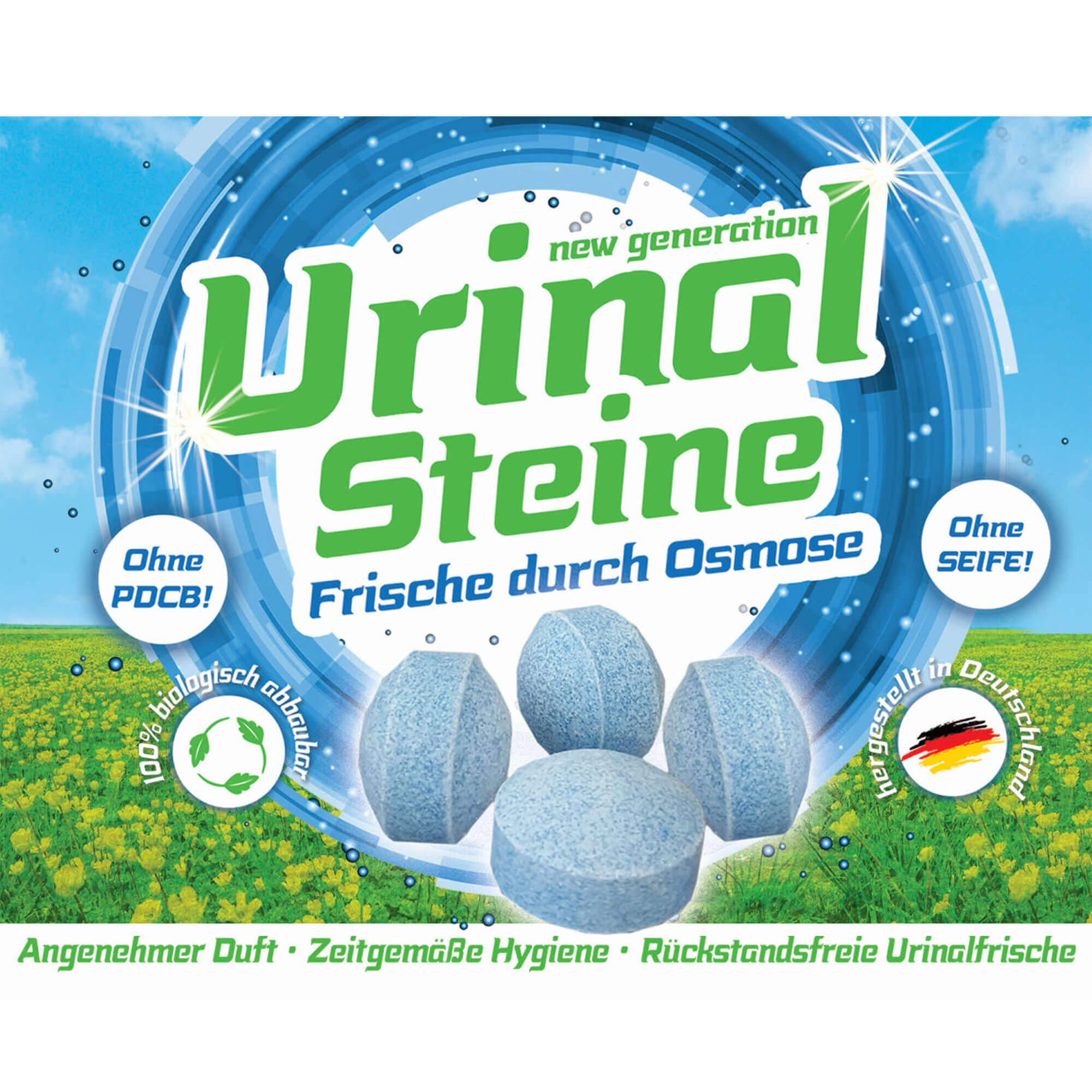 Deodorizer blocks for urinals - BIO osmosis (1 kg)