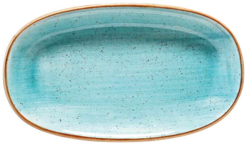 Bonna Aura Aqua Gourmet Oval plate 34x19cm turquoise - 6 pcs. Bonna Aura Aqua Gourmet Oval plate 34x19cm turquoise - 6 pcs.