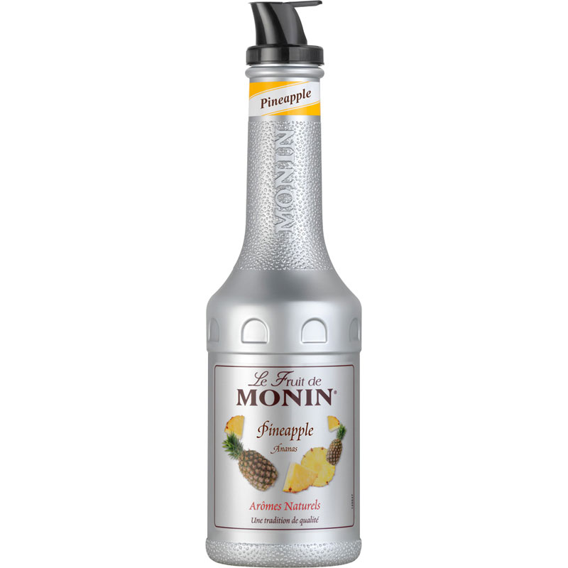 Pineapple Fruit Purée Mix - Monin (1,0l) Pineapple Fruit Purée Mix - Monin (1,0l)