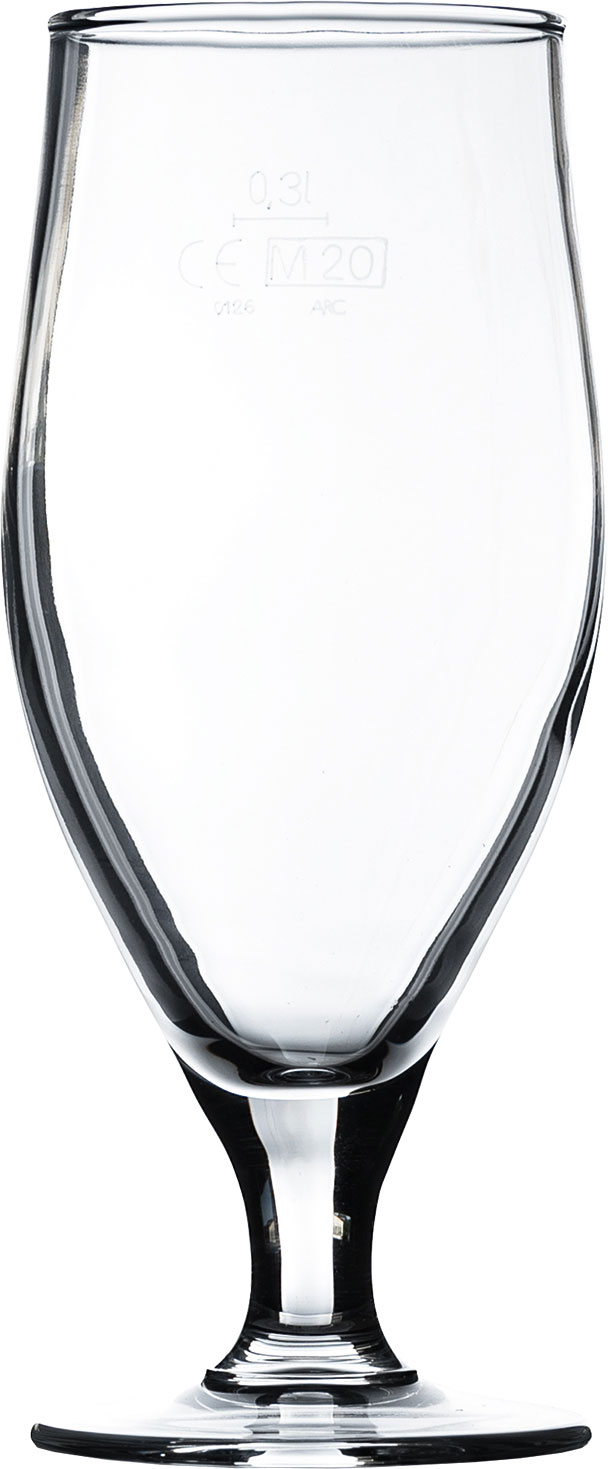Beer glass, Cervoise Arcoroc - 380ml, 0,3l CM (6 pcs.)
