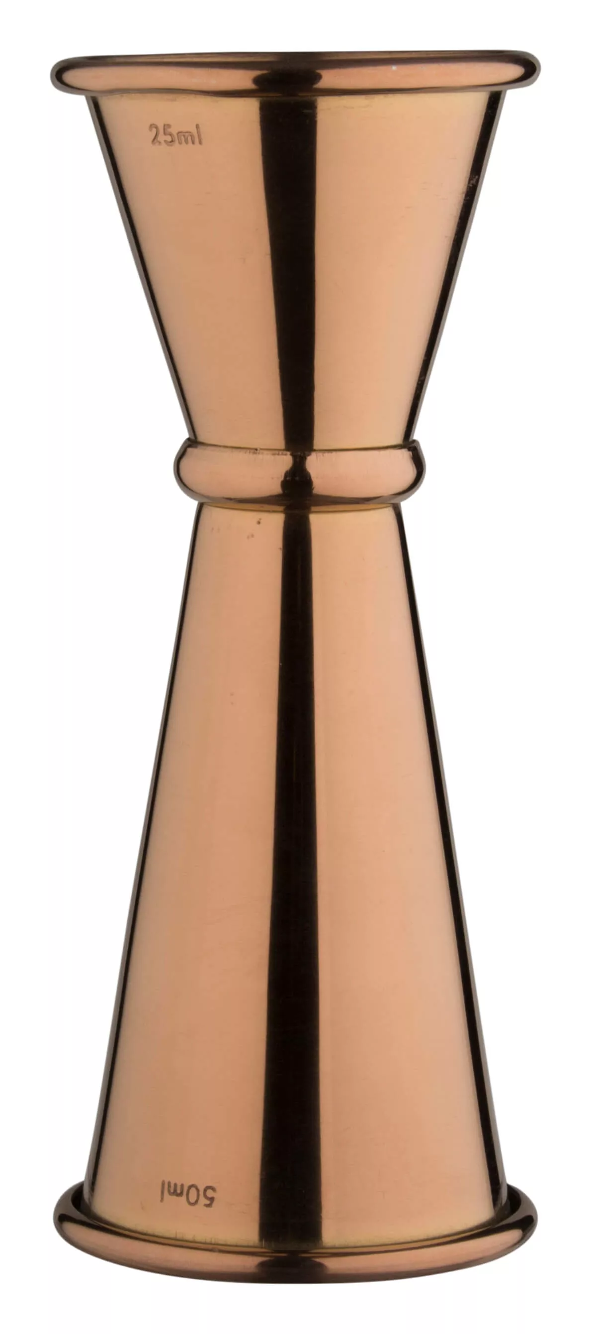 Jigger copper coloured - stainless steel (2,5/5cl) Jigger copper coloured - stainless steel (2,5/5cl)