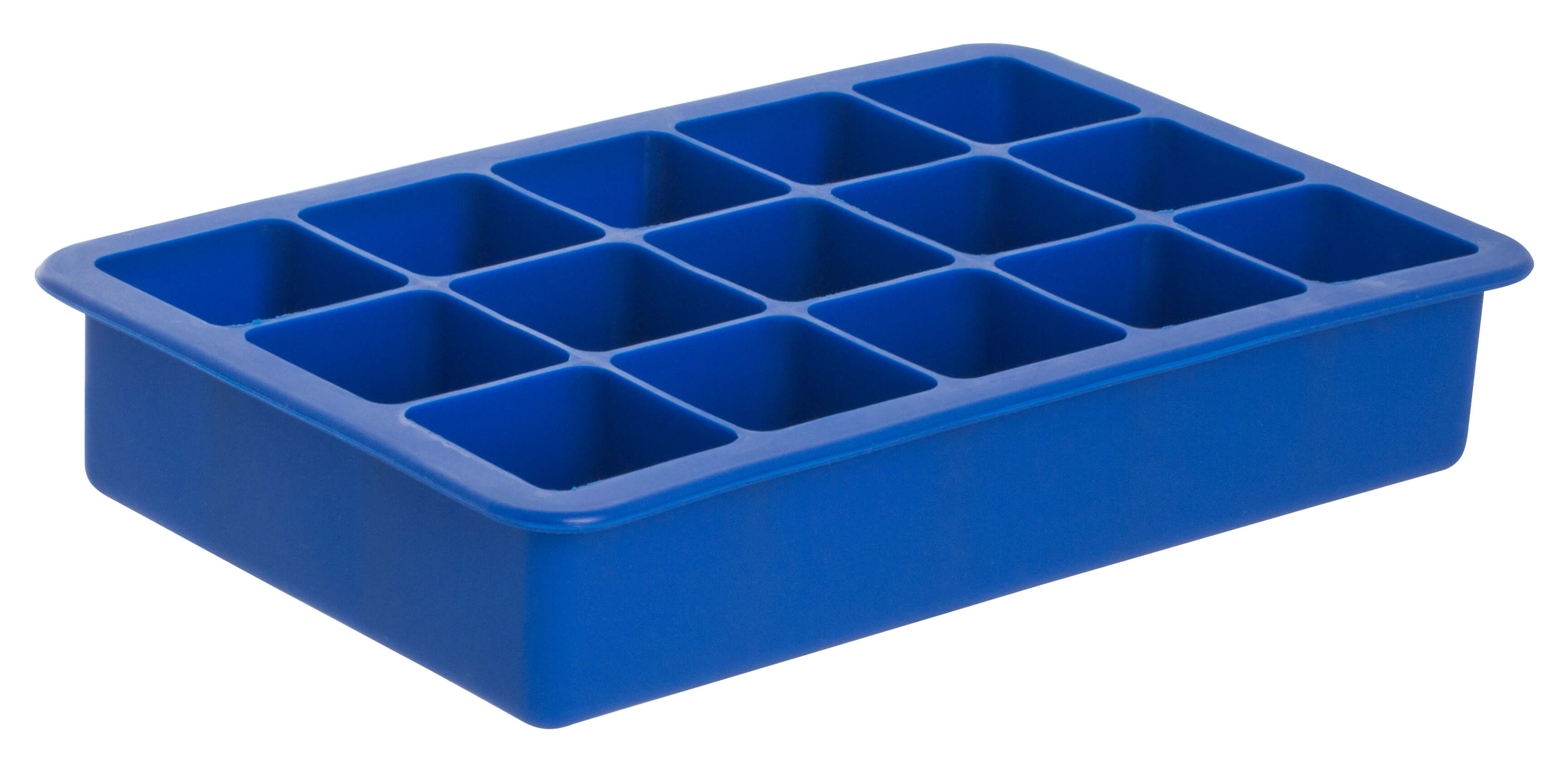 Ice tray cubes (3,2cm) - blue