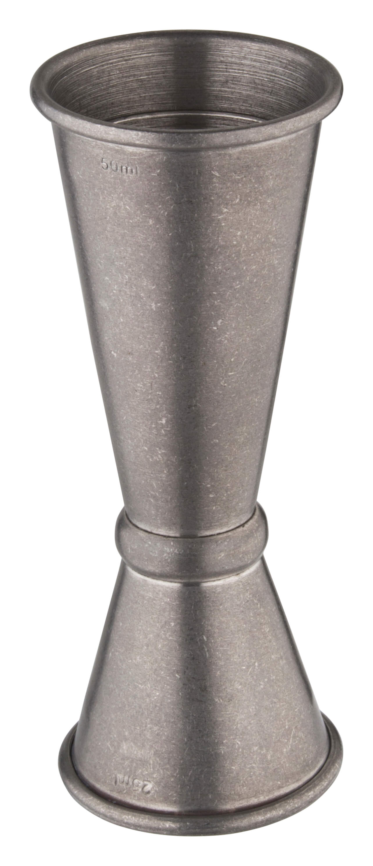 Jigger, vintage - stainless steel (25/50ml)