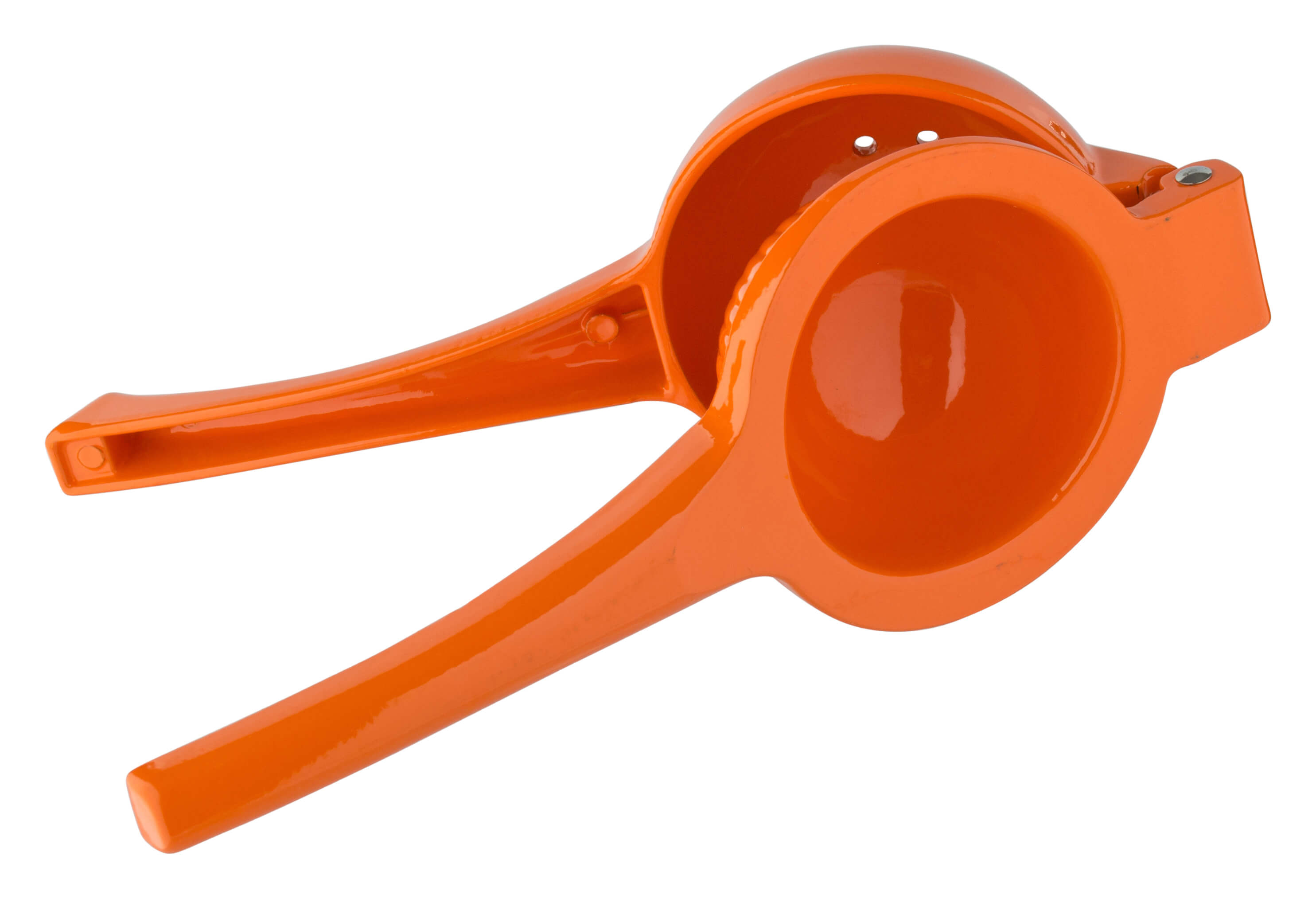 Orange squeezer, orange-colored - aluminium