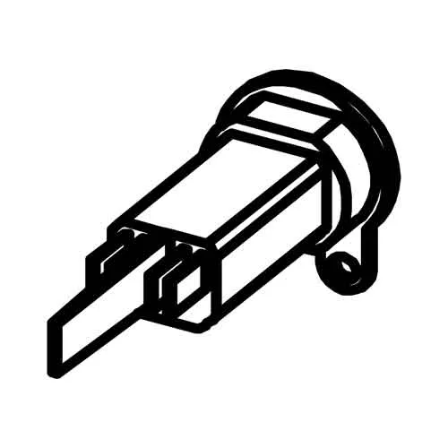 Power cord with Europa plug - Santos #53 (53702) Power cord with Europa plug - Santos #53 (53702)