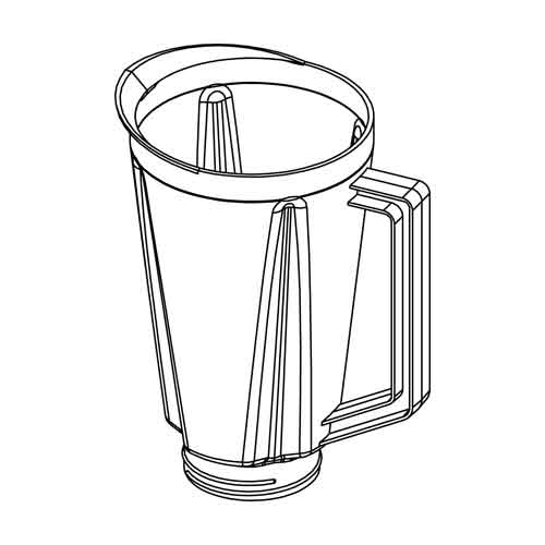 Polycarbonate container - Santos #33 (33101)