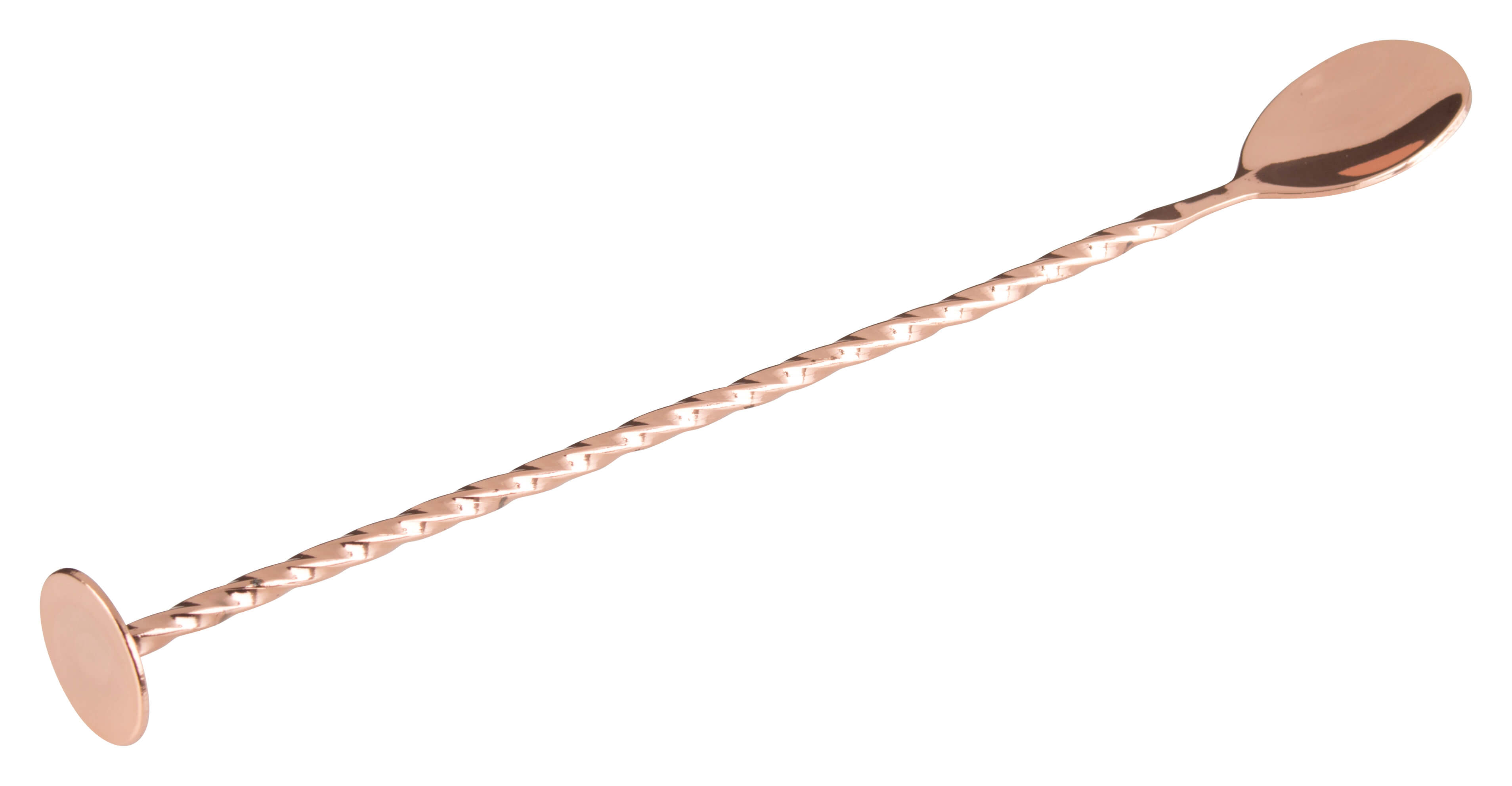 Bar spoon Disc, copper, Uberbartools - 25,5cm