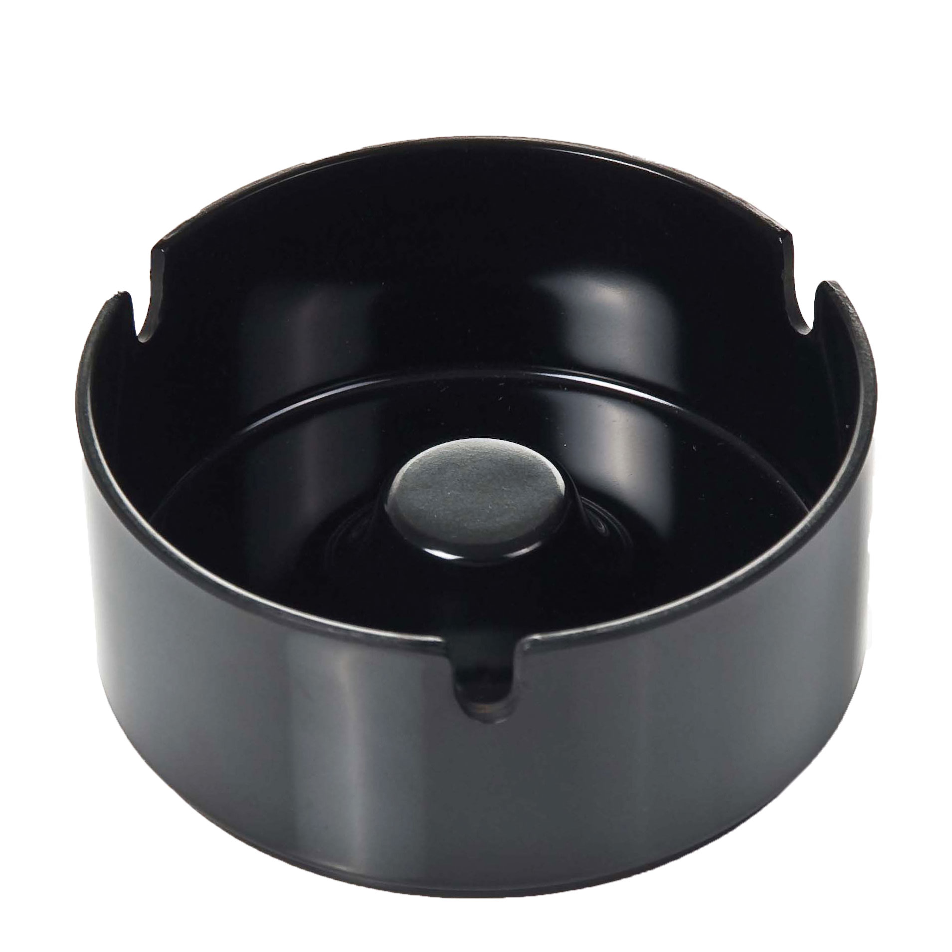 Ashtray - Melamine, black (10cm)