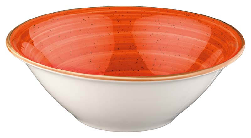 Bonna Aura Terracotta Gourmet Bowl 16cm, 40cl orange - 12 pcs.