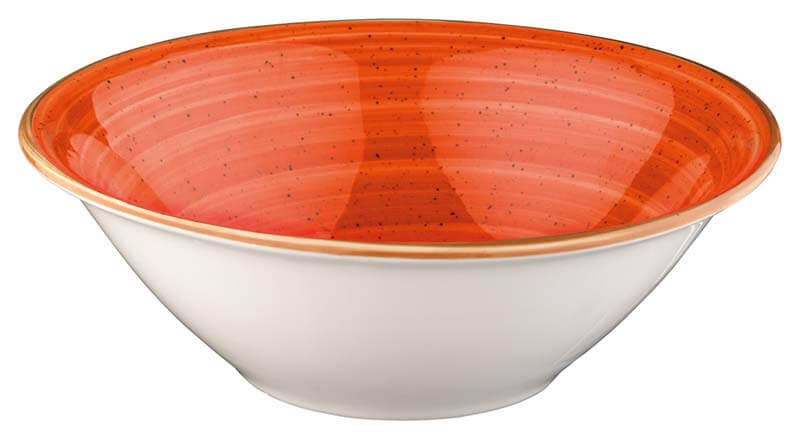 Bonna Aura Terracotta Gourmet Bowl 16cm, 40cl orange - 12 pcs. Bonna Aura Terracotta Gourmet Bowl 16cm, 40cl orange - 12 pcs.