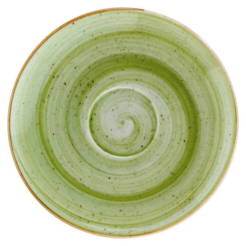 Bonna Aura Therapy Rita Saucer 12cm green - 6 pcs. Bonna Aura Therapy Rita Saucer 12cm green - 6 pcs.