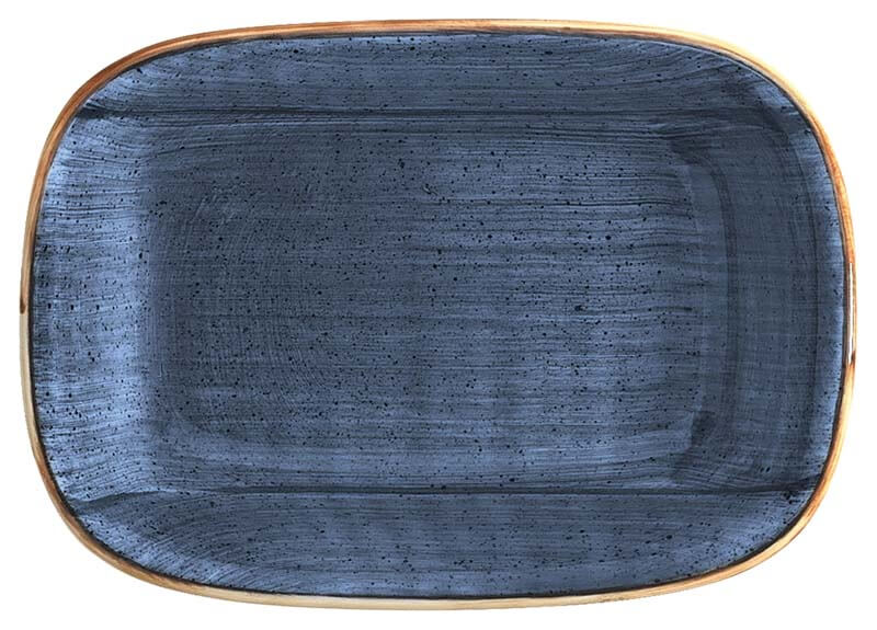 Bonna Aura Dusk Gourmet Deep rectangular plate 17x11,5cm blue - 12 pcs. Bonna Aura Dusk Gourmet Deep rectangular plate 17x11,5cm blue - 12 pcs.