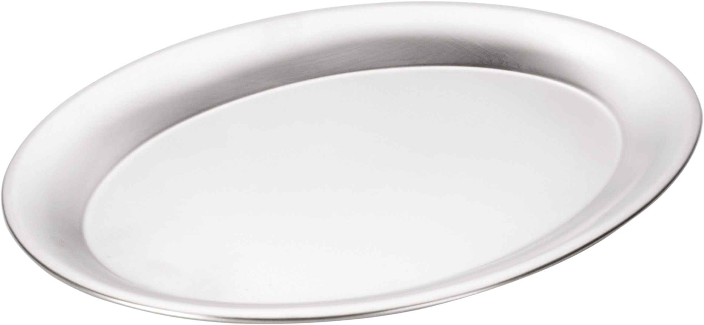 Serving tray oval, stainless steel mat - 19,5x15cm