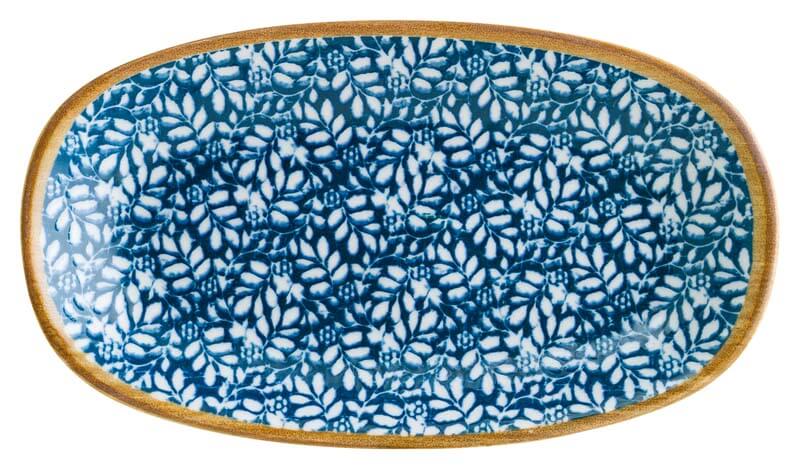 Bonna Lupin Gourmet Oval plate 24x14cm blue - 12 pcs. Bonna Lupin Gourmet Oval plate 24x14cm blue - 12 pcs.
