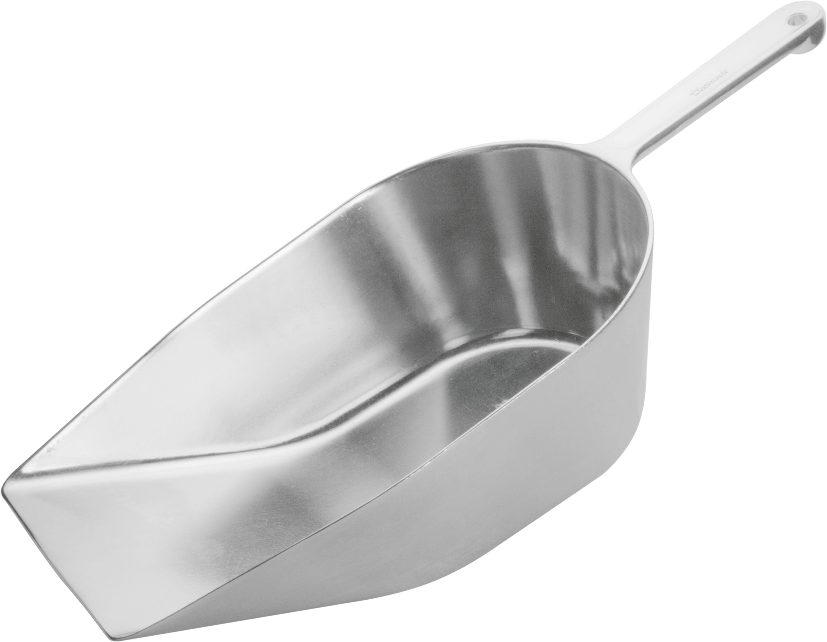 Ice scoop aluminium, household scoop - 2,0l