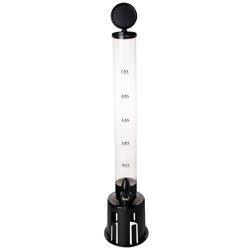 Beer tower / drink dispenser MP Tower - incl. 6 cups Beer tower / drink dispenser MP Tower - incl. 6 cups