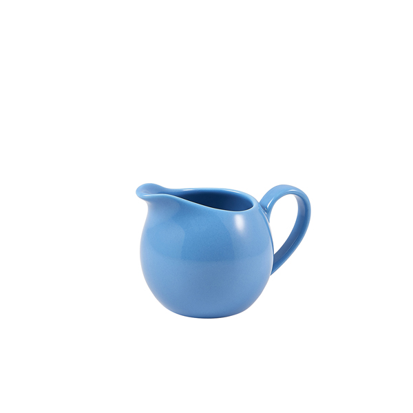 Jug porcelain blue - 140 ml (6 pcs.)