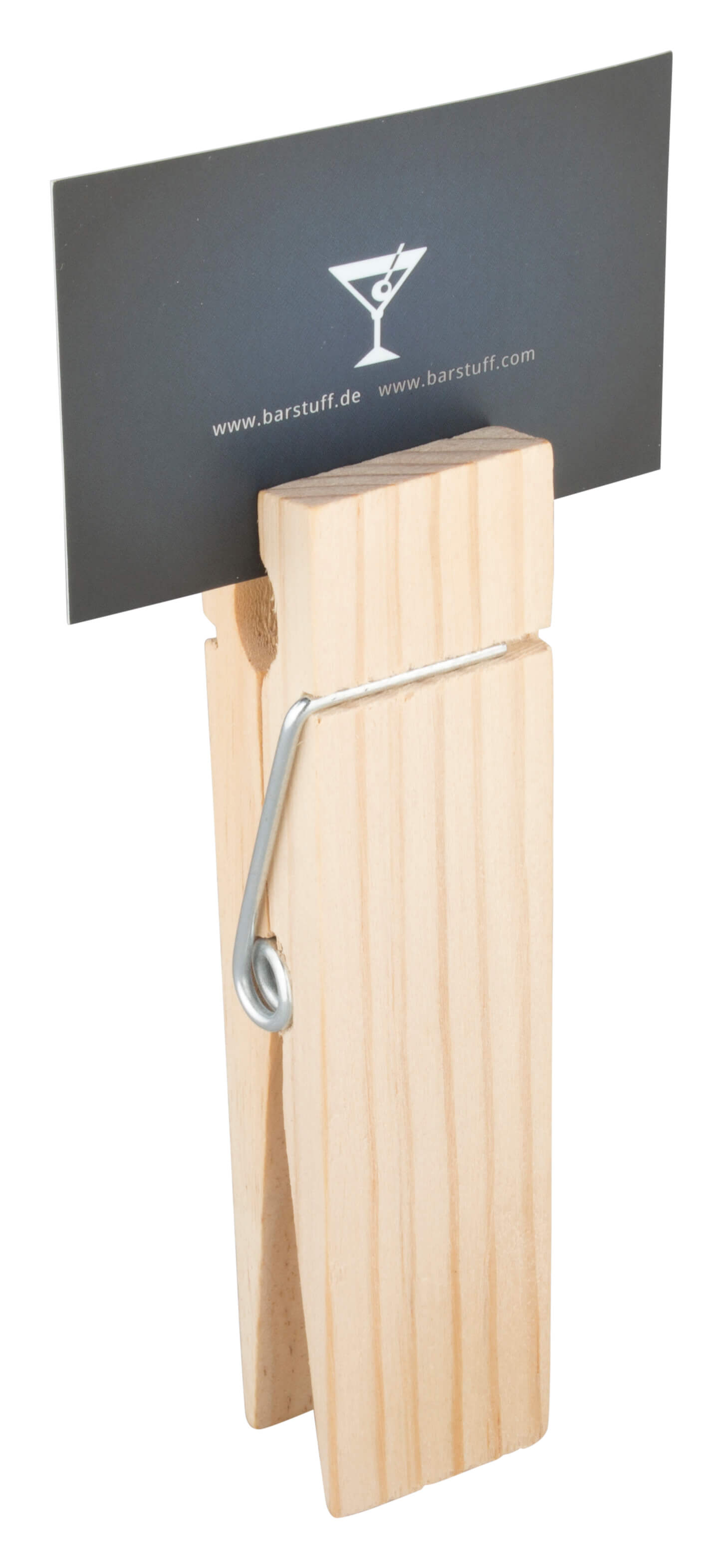 Wooden peg sign holder XXL - 15x3,5x2,5cm