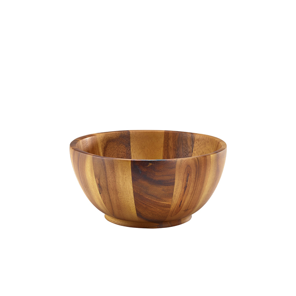 Acacia Wood Bowl - 20x10cm