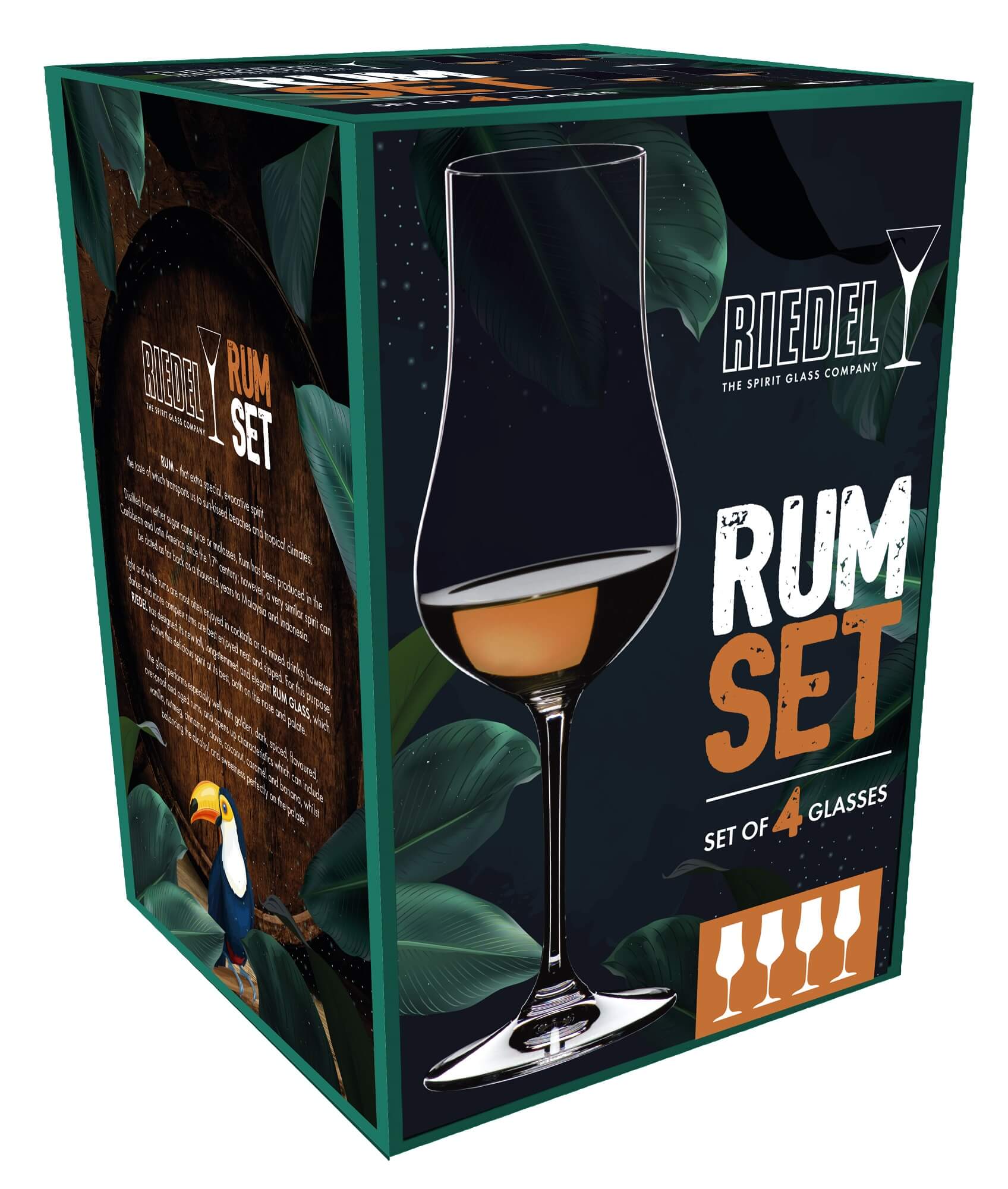 Rum set, Riedel - 200ml (4 pcs.)