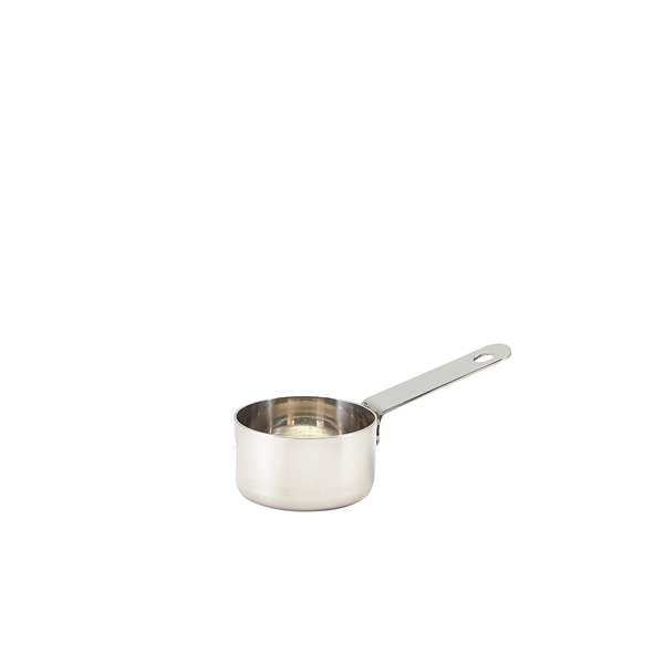 Mini saucepan, stainless steel - 5 x 2,8 cm (6 pcs.)
